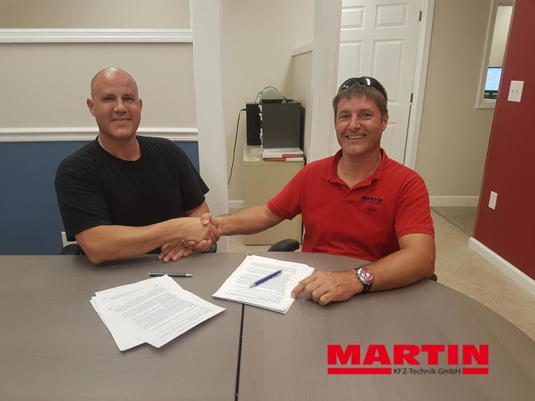 MARTIN KFZ-Technik GmbH nun auch in den USA vertreten.