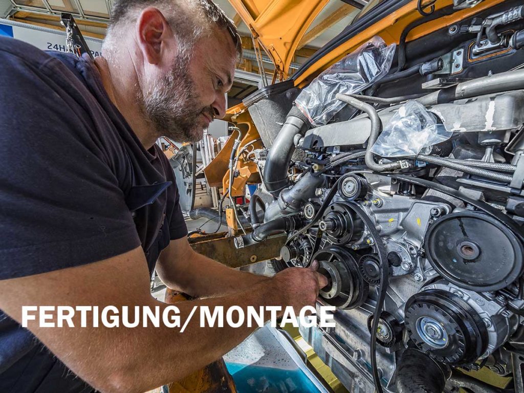 Montage und Fertigung im Fahrzeugbau