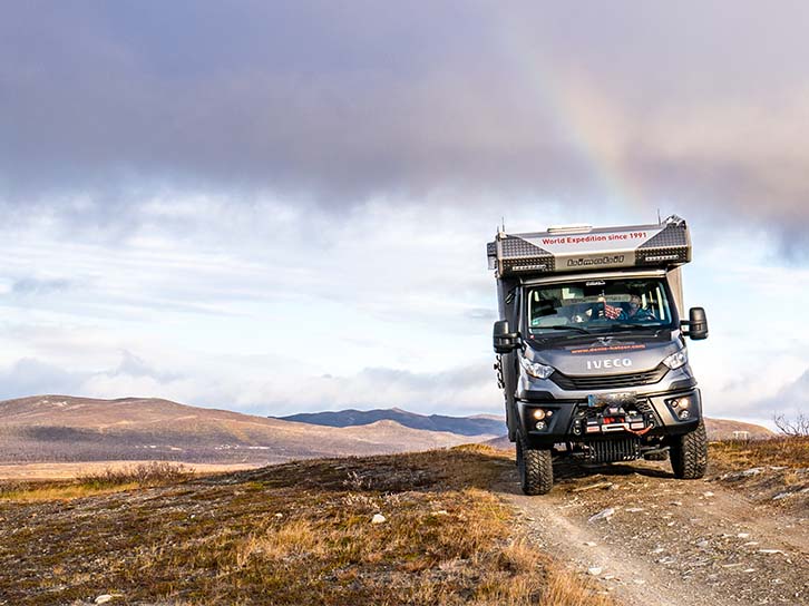 denis katzer mit der terra love in norwegen