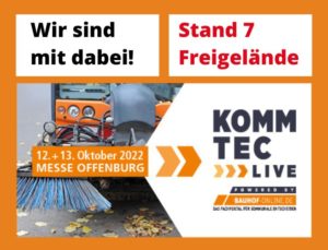 Ankündigung KommTec Live 2022